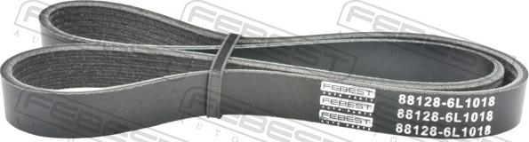Febest 88128-6L1018 - V-Ribbed Belt car-mod.net