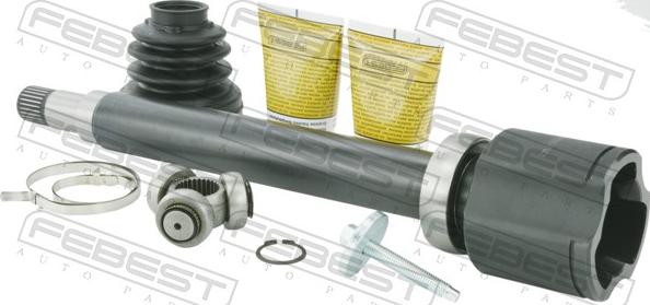 Febest 2111-CA220RH - CV Joint Kit, drive shaft car-mod.net