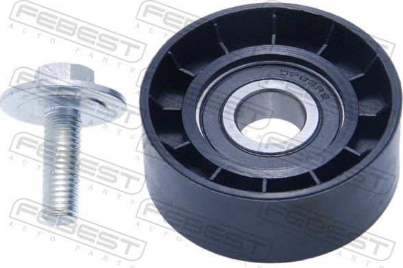 Febest 2187-FOCII - Pulley, v-ribbed belt car-mod.net