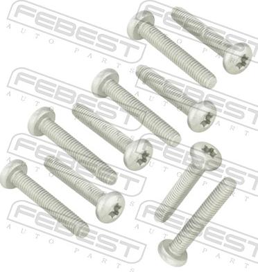 Febest 2398-002-PCS10 - Fastening Bolts, control arm car-mod.net