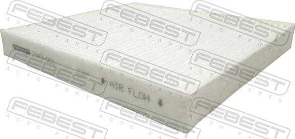 Febest 2343-001 - Filter, interior air car-mod.net