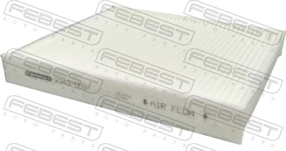 Febest 2343-003 - Filter, interior air car-mod.net
