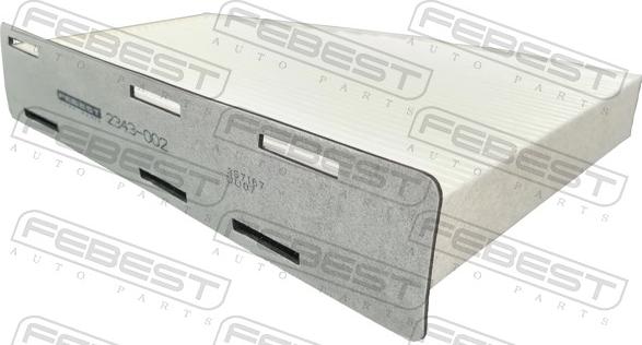 Febest 2343-002 - Filter, interior air car-mod.net