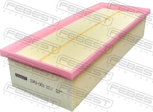 Febest 2342-003 - Engine Air Filter car-mod.net