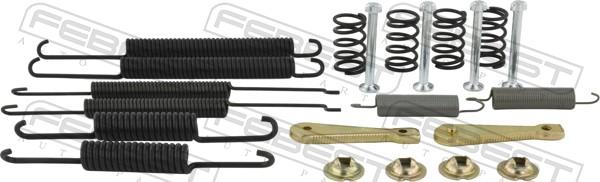 Febest 2304-1JR-KIT - Accessory Kit, parking brake shoes car-mod.net