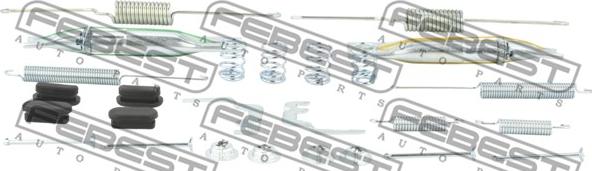 Febest 2304-2H0R-KIT - Accessory Kit, parking brake shoes car-mod.net