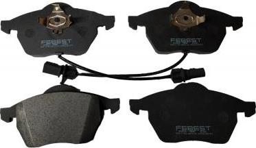 Febest 2301-9BF - Brake Pad Set, disc brake car-mod.net