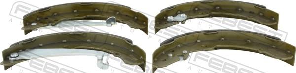 Febest 2302-1JR - Drum Brake Shoe Set car-mod.net