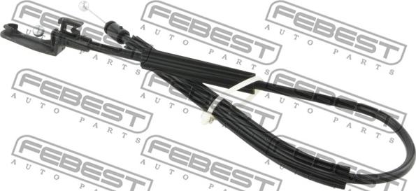 Febest 23101-POL - Bonnet Cable car-mod.net