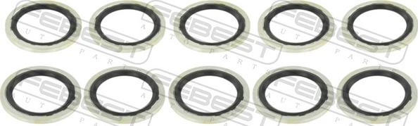 Febest RINGAH-018-PCS10 - Seal Ring, air conditioning system line car-mod.net