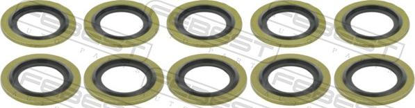 Febest RINGOL-067-PCS10 - Seal, oil inlet (charger) car-mod.net