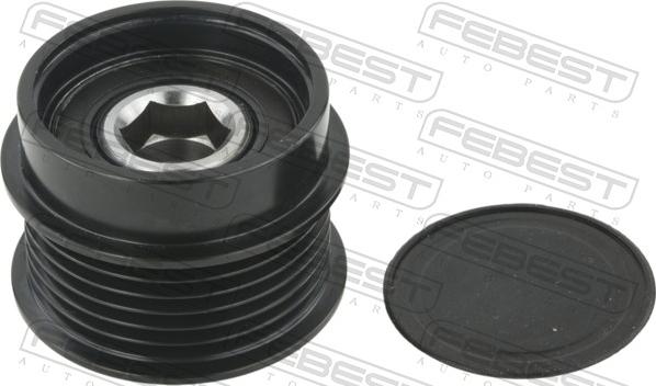 Febest TDS-ZRE150 - Pulley, alternator, freewheel clutch car-mod.net