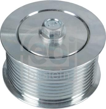 FEBI Bilstein 49688 - Pulley, v-ribbed belt car-mod.net