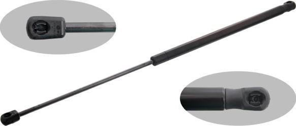 FEBI Bilstein 49816 - Gas Spring, front panel car-mod.net