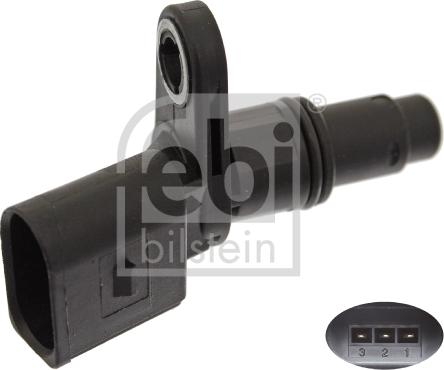 Febi Bilstein 44360 - Camshaft position Sensor car-mod.net