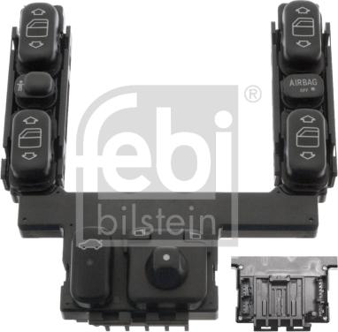Febi Bilstein 46501 - Door lock switch, button car-mod.net