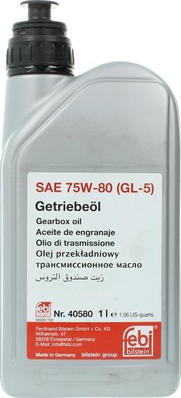 Febi Bilstein 40580 - Transmission Oil car-mod.net