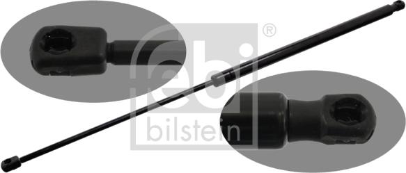 FEBI Bilstein 48560 - Gas Spring, front panel car-mod.net