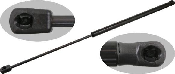 FEBI Bilstein 47633 - Gas Spring, front panel car-mod.net