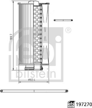 FEBI Bilstein 197270 - Hydraulic Filter, automatic transmission car-mod.net