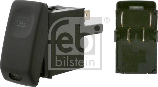 Febi Bilstein 15628 - Switch, rear window heating car-mod.net