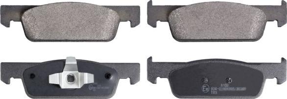 Febi Bilstein 16965 - Brake Pad Set, disc brake car-mod.net