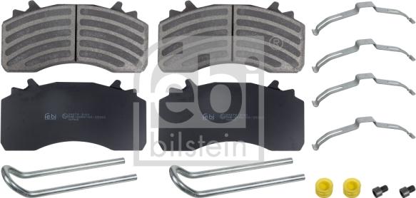 FEBI Bilstein 16968 - Brake Pad Set, disc brake car-mod.net