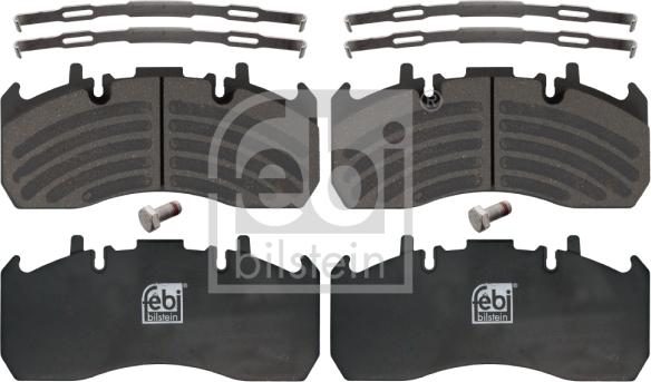 FEBI Bilstein 16906 - Brake Pad Set, disc brake car-mod.net
