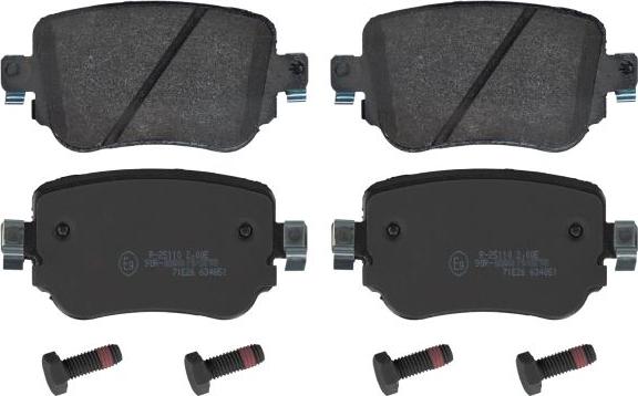 Febi Bilstein 16912 - Brake Pad Set, disc brake car-mod.net