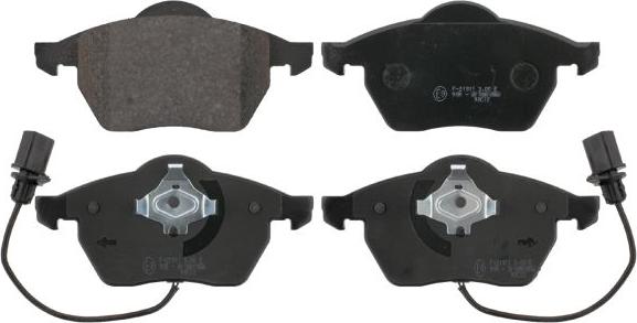 Febi Bilstein 16447 - Brake Pad Set, disc brake car-mod.net