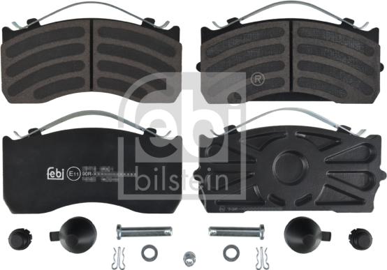 FEBI Bilstein 16592 - Brake Pad Set, disc brake car-mod.net