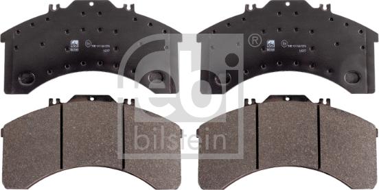 Febi Bilstein 16597 - Brake Pad Set, disc brake car-mod.net