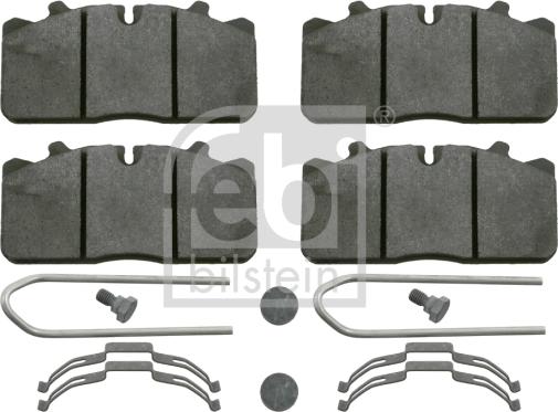 Febi Bilstein 16564 - Brake Pad Set, disc brake car-mod.net