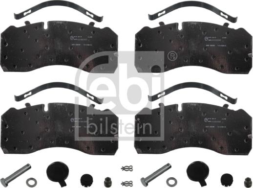 Febi Bilstein 16563 - Brake Pad Set, disc brake car-mod.net