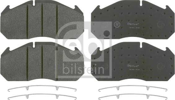 FEBI Bilstein 16562 - Brake Pad Set, disc brake car-mod.net