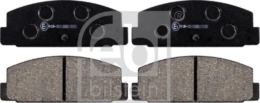 Febi Bilstein 16500 - Brake Pad Set, disc brake car-mod.net