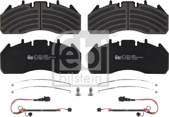 FEBI Bilstein 16690 - Brake Pad Set, disc brake car-mod.net