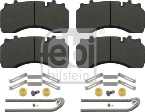 Febi Bilstein 16610 - Brake Pad Set, disc brake car-mod.net