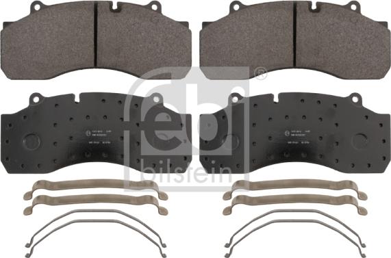 Febi Bilstein 16635 - Brake Pad Set, disc brake car-mod.net