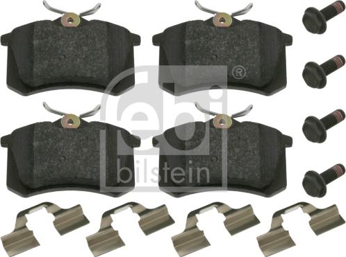 Febi Bilstein 16052 - Brake Pad Set, disc brake car-mod.net