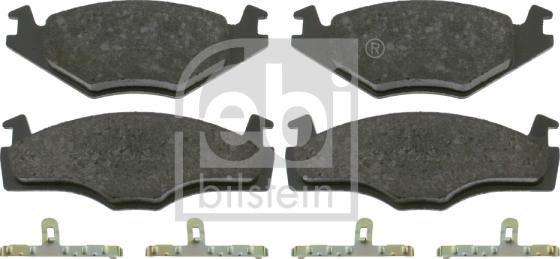 Febi Bilstein 16005 - Brake Pad Set, disc brake car-mod.net