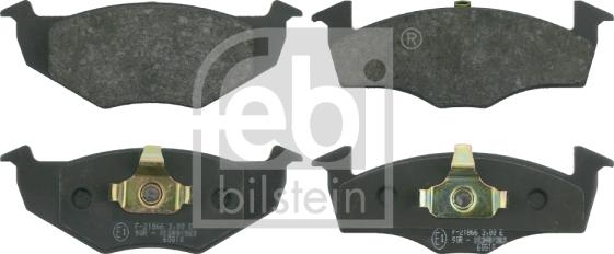 Febi Bilstein 16006 - Brake Pad Set, disc brake car-mod.net