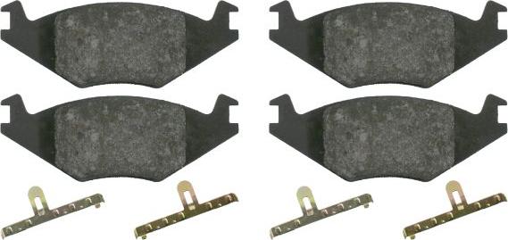 Febi Bilstein 16011 - Brake Pad Set, disc brake car-mod.net