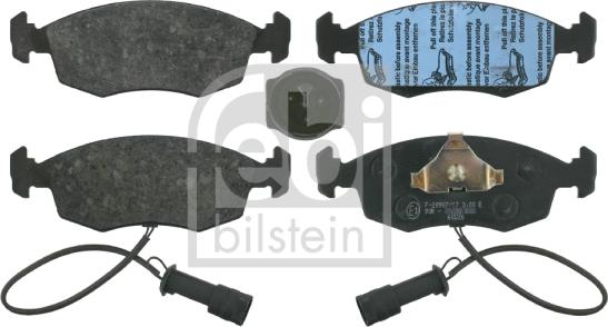 Febi Bilstein 16022 - Brake Pad Set, disc brake car-mod.net