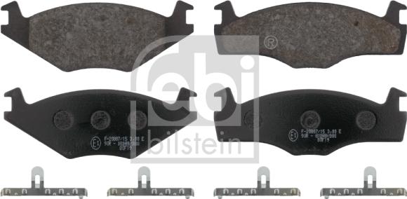 Febi Bilstein 16076 - Brake Pad Set, disc brake car-mod.net