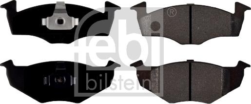 Febi Bilstein 16072 - Brake Pad Set, disc brake car-mod.net