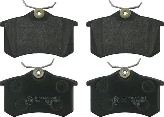 Febi Bilstein 16146 - Brake Pad Set, disc brake car-mod.net
