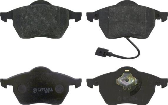 Febi Bilstein 16334 - Brake Pad Set, disc brake car-mod.net