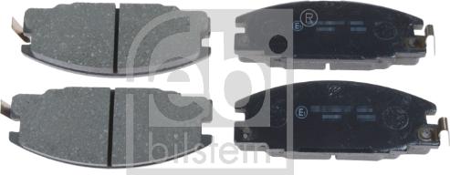 Febi Bilstein 16323 - Brake Pad Set, disc brake car-mod.net
