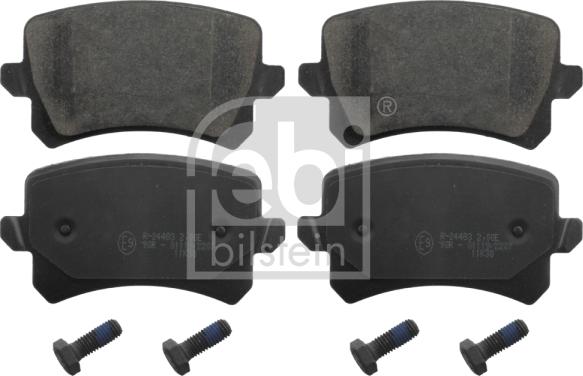 Febi Bilstein 16795 - Brake Pad Set, disc brake car-mod.net